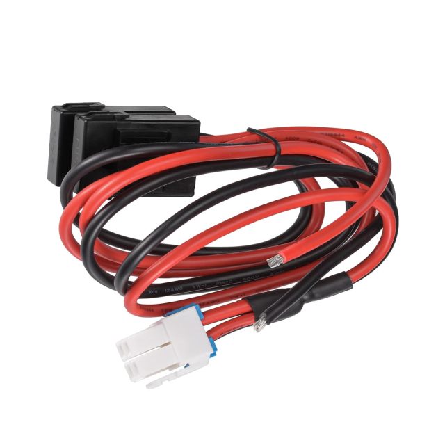 Superbat DC Power Supply Cable 4-Pin 12 AWG 12V 30A Short Wave Power Supply Cord Cable Adapter Fuse Wire for Yaesu  Icom Radios
