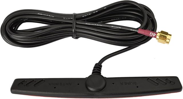 Superbat 4G LTE Antenna 700-2600MHZ Adhesive Mount Omni-Directional Antenna SMA Male Antenna for Car Vehicle Cellular Hotspot Router Gateway Modem etc.