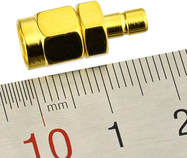 wlaniot SMB to SMA Adapter Kit SMA Male to SMB Male + SMA Female to SMB Female RF Coaxial Connector for Sirius XM Satellite Radio Antenna 2pcs