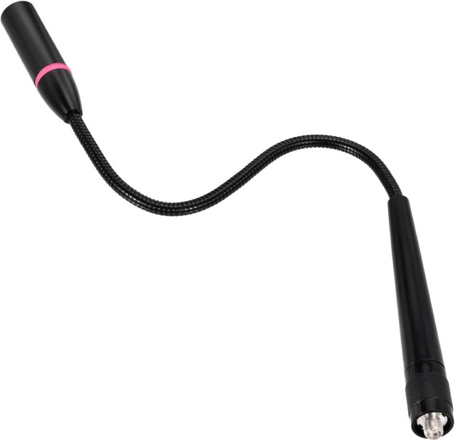 Superbat SMA Female Dual Band VHF/UHF 144/430MHz High Gain Soft Whip Antenna for Wouxun/TYT Radios Walkie Talkie etc.