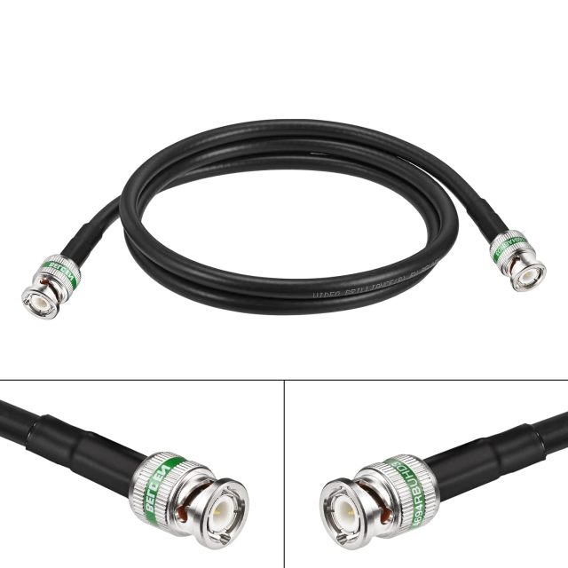 Superbat 12G SDI Cable 3ft 4K UHD SDI Video Cable 75 Ohm BNC Cable Supports 6G-SDI 12G-SDI 4k/8k Video 60fps Transmission,for Video Security Camera SDI Converter