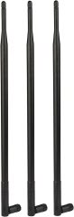 Superbat High Gain WiFi Antenna Long Range 2.4ghz 5.8ghz Antenna for WiFi Router Wireless Network Card Security Camera Extender etc. 3pcs