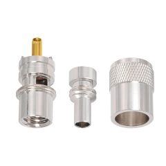 Superbat PL259 Coax Connectors PL-259 UHF Male Solder Cable Connector for RG58 RG8X LMR240 RG8 Coaxial Cable Ham Radio Antenna CB Antenna etc.2-Pack