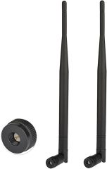 Superbat 4G LTE Cellular Trail Camera Antenna 4dBi SMA Male Antenna Omni-Directional for Spypoint Cuddeback Trail Camera Stealth Cam Tactacam Hotspot Router Security Camera etc.2pcs