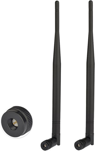 Superbat 4G LTE Cellular Trail Camera Antenna 4dBi SMA Male Antenna Omni-Directional for Spypoint Cuddeback Trail Camera Stealth Cam Tactacam Hotspot Router Security Camera etc.2pcs