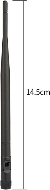 Superbat 4G LTE Cellular Trail Camera Antenna 4dBi SMA Male Antenna Omni-Directional for Spypoint Cuddeback Trail Camera Stealth Cam Tactacam Hotspot Router Security Camera etc.2pcs