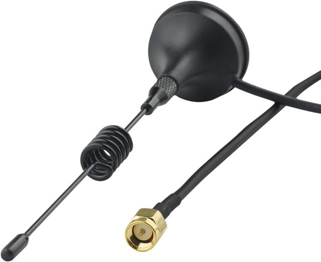 Superbat WiFi Antenna 2.4GHz WiFi Antenna Magnetic Base SMA Antenna with 10ft Extension Cable for Desktop PC Bluetooth Motherboard Wireless Network Card Router IP Security Camera Monitor etc. 2pcs