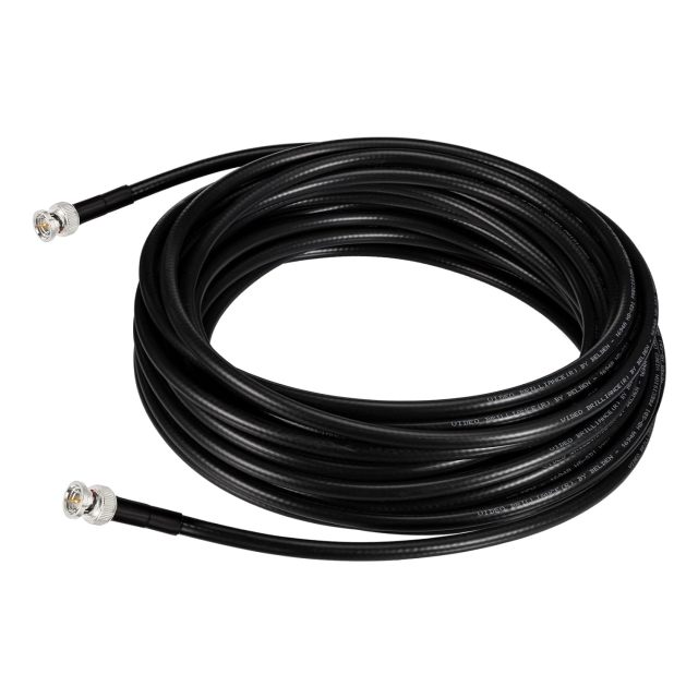 Superbat Long SDI Cable 40ft 3G/6G SDI Cable Black Heavy Duty BNC to BNC Cable 75 Ohm Belden 1694A Cable,Supports HD-SDI/3G-SDI/4K/8K，Precision SDI Video Cable