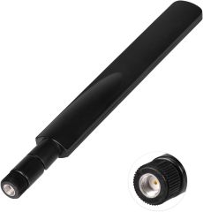 Superbat WiFi Antenna RP-SMA Male WiFi Antenna 2.4GHz 5GHz 5.8GHz Dual Band Antenna for PC PCI-E WiFi Network Card USB Adapter Router IP Camera Monitor etc. 2-Pack