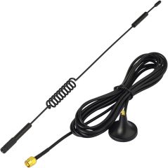 Superbat 4G LTE Antenna 7dBi SMA Male Cellular Antenna Magnetic Antenna 2-Pack for 4G LTE Wireless CPE Router Hotspot Cellular Gateway Industrial IoT Router Game Camera Security Camera