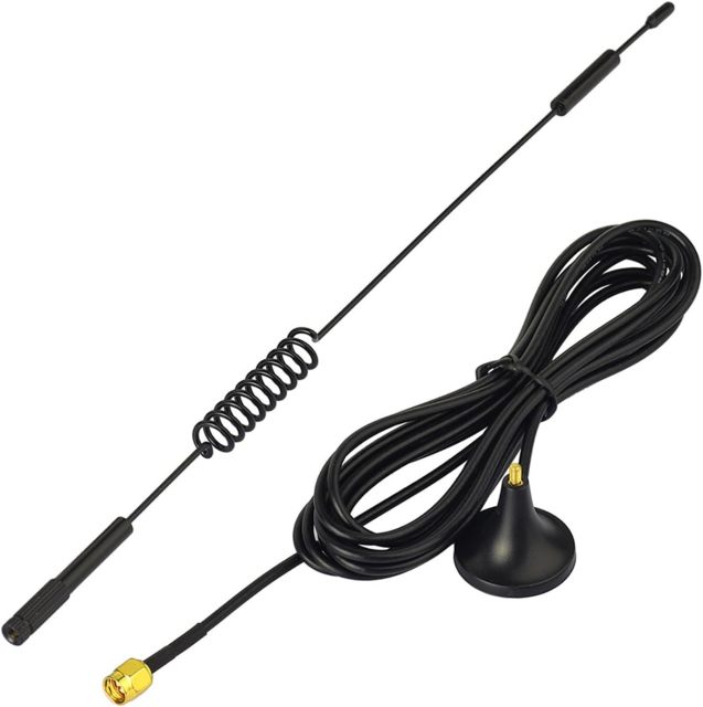 Superbat 4G LTE Antenna 7dBi SMA Male Cellular Antenna Magnetic Antenna 2-Pack for 4G LTE Wireless CPE Router Hotspot Cellular Gateway Industrial IoT Router Game Camera Security Camera