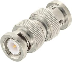 Superbat BNC Adapter 50 Ohm BNC Male to BNC Male Adapter for Ham Radio Antenna CCTV Video Camera System etc. 5pcs