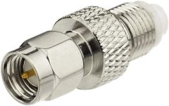 wlaniot 2pcs SMA to FME Adapter SMA Male Plug to FME Female Jack RF Coaxial Connector