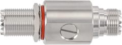 Superbat UHF Coaxial Lightning Arrestor PL-259 Female to SO239 Bulkhead Lightning Surge Protector for CB Radio HAM Radio Gear 2-Way Base Stations