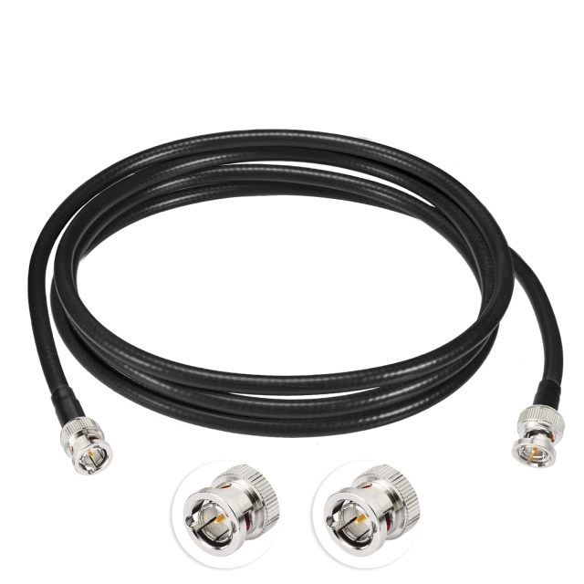 Superbat SDI Cable 6ft, 3G/6G HD-SDI Cable 75 Ohm BNC Male to BNC Male Cable for Cameras BMCC Video Equipment Supports HD-SDI 3G-SDI 6G-SDI SDI Video Cable