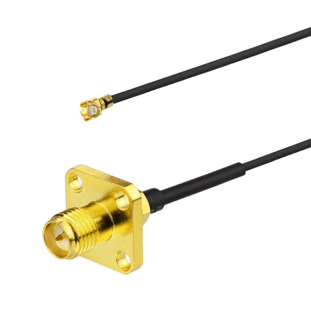 Superbat U.FL to RP-SMA Cable 5inch Mini PCI/U.fl/IPEX to RPSMA Female Bulkhead 1.37MM Mini Coaxial Cable for WiFi Antenna Wireless Router PCIe Cards Network Bluetooth PCB Pigtail 5-Pack