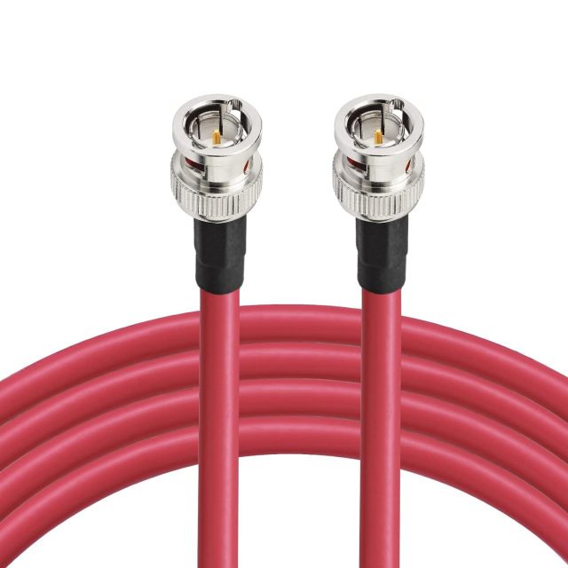 Superbat SDI Cable BNC Cable HD-SDI 3G 6G 12G SDI Cable 15ft BNC Digital Video Cable 75 Ohm for 4K 1080P 3G/6G SDI Camera Monitor Video Recorder SDI to HDMI Converter Security Camera 1-Pack