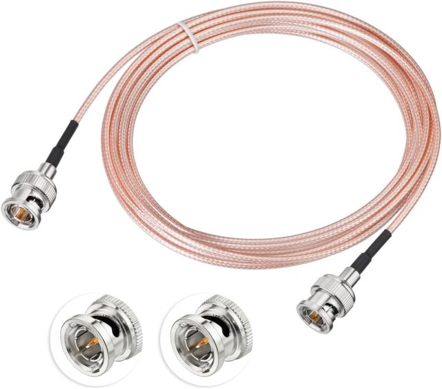 Superbat HD 3G SDI Cable 500cm BNC Cable 75 ohm RG179 Coxial Cable for Cameras BMCC Video Equipment Supports HD-SDI 3G-SDI 4K 8K SDI Video Cable