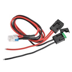 Superbat DC Power Supply Cable 4-Pin 12 AWG 12V 30A Short Wave Power Supply Cord Cable Adapter Fuse Wire for Yaesu  Icom Radios