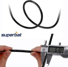 Superbat SMA Cables SMA Male to Male Coaxial Cable 3ft Coax RG8X Jumper for SMA Antenna Extender 3G/4G/5G/LTE Network GPS, RF Radio Antenna 2-Pack