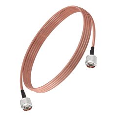 Superbat N Male to N Male Coax Cable High Power Low Loss RG142 Coaxial Cable 6ft for Amplifier Duplexer Repeater Cell Booster Antenna Systems etc.