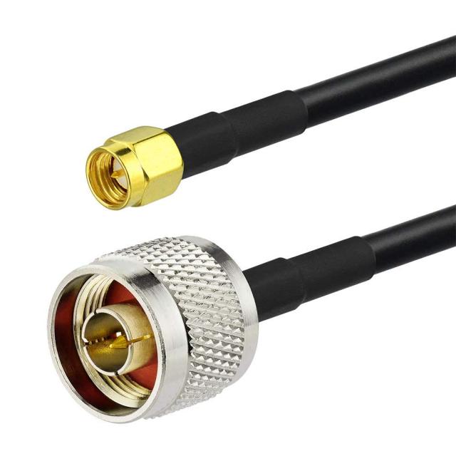 Superbat N Male to SMA Male RG58 Coaxial Cable 50ft WiFi Antenna Extension Cable for WiFi Router 3G/4G/5G/LTE Antenna CB Ham Radio ADS-B Antenna