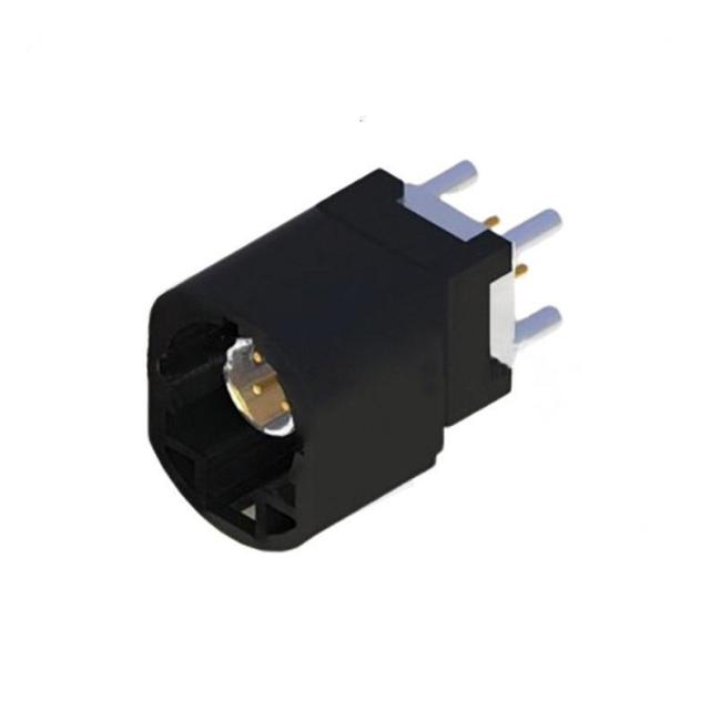 FAKRA 4pin HSD A Male plug Straight  PCB Mount Connector