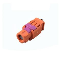 FAKRA M HSD Female  Straight Jack Connector for Dacar 535 Cable