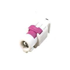 FAKRA B HSD Female  Straight Jack Connector for Dacar 535 Cable