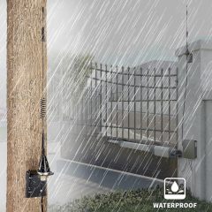 Bingfu Gate Opener Antenna for GTO Mighty Mule MM371W MM372W MM571W MM572W MMS100 LiftMaster Ghost Controls Multicode Automatic Garage Gate Opener F Type/SMA/RP-SMA 433MHz Extended Antennas