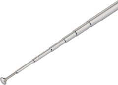 Bingfu Police Radio Scanner Antenna 20-1300MHz 7 Sections Telescopic BNC Male Antenna Ham Radio Handheld CB Radio Antenna for Uniden Whistler Police Radio Scanner Two Way Radio Frequency Counter