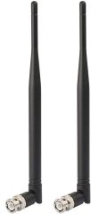 Bingfu Wireless Microphone Receiver Antenna UHF 400MHz-960MHz BNC Male Antenna (2-Pack) for Wireless Microphone System Receiver Remote Digital Audio Mic Receiver Tuner UHF Ham Radio