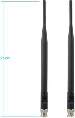 Bingfu Wireless Microphone Receiver Antenna UHF 400MHz-960MHz BNC Male Antenna (2-Pack) for Wireless Microphone System Receiver Remote Digital Audio Mic Receiver Tuner UHF Ham Radio