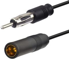 Bingfu Car Radio Antenna Extension Cable 50cm / 20 inch FM AM Radio Car Antenna Extension Cable Cord DIN Plug Connector Coaxial Cable for Vehicle Truck Car Stereo Head Unit CD Media Receiver Player