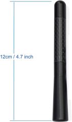 Bingfu Motorcycle Carbon Fiber Antenna Mast Motorcycle Radio Antenna Replacement 2-Pack Compatible with Harley Davidson Motorcycle 1989-2023 Touring Electra Glide Road Glide Tour Ultra Classic