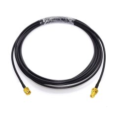 Bingfu WiFi Antenna Extension Cable 2-Pack RP-SMA Male to RP-SMA Female Bulkhead Mount RG174 Cable 3m 10 feet for WiFi Router Security IP Camera Wireless Network Card Adapter