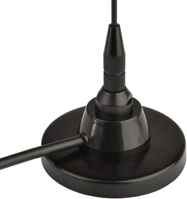 Bingfu Ham Radio Vehicle Car Mobile Radio Antenna Dual Band VHF UHF 136-174MHz 400-520MHz Magnetic Base PL259 Male Antenna for BTECH ICOM Midland Yaesu TYT AnyTone Amateur Radio Two Way Radio