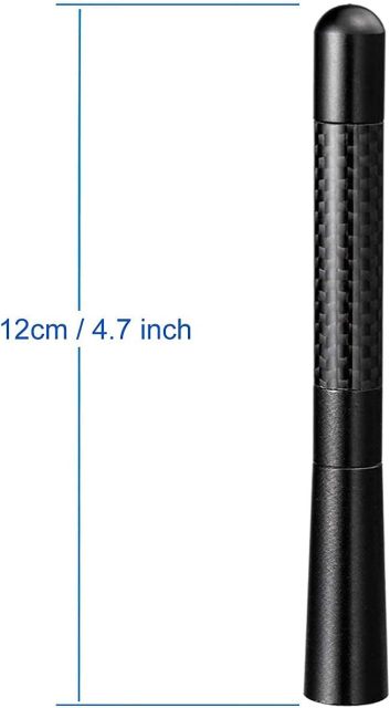 Bingfu Car Radio Antenna Mast Carbon Fiber Truck Antenna Replacement for Ford F150 Raptor F250 F350 F450 Super Duty, Dodge RAM 1500 2500 3500, Toyota, Nissan, Jeep