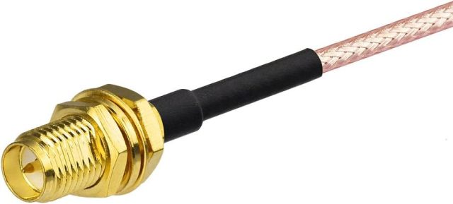 Bingfu WiFi Antenna Extension Cable (2-Pack) RP-SMA Male Right Angle to RP-SMA Female Bulkhead Mount RG316 Cale 30cm 12 inch for WiFi Router Security IP Camera Monitor Mini PCIE Card