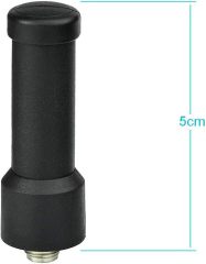 Bingfu UHF 400-470MHz Two Way Radio Antenna Replacement Walkie Talkie SMA Female Short Antenna 2-Pack Compatiable with BaoFeng BF-888S Arcshell AR-5 AR-6 AR-7 Retevis H-777 H-777S FRS Radio
