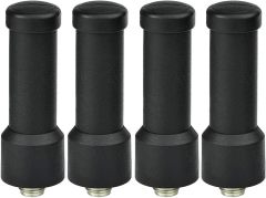 Bingfu UHF 400-470MHz Two Way Radio Antenna Replacement Walkie Talkie SMA Female Short Antenna 4-Pack Compatiable with BaoFeng BF-888S Arcshell AR-5 AR-6 AR-7 Retevis H-777 H-777S  FRS Radio