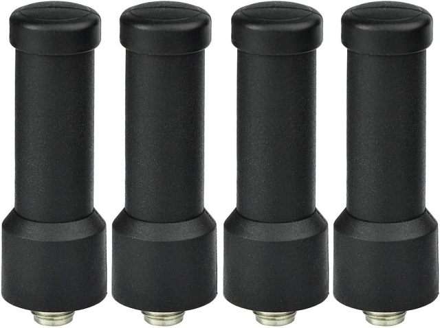 Bingfu UHF 400-470MHz Two Way Radio Antenna Replacement Walkie Talkie SMA Female Short Antenna 4-Pack Compatiable with BaoFeng BF-888S Arcshell AR-5 AR-6 AR-7 Retevis H-777 H-777S  FRS Radio
