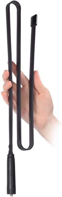 Bingfu Foldable CS Tactical SMA Female Ham Radio Antenna 2-Pack Dual Band VHF UHF 136-520MHz 42.5 inch Antenna for Baofeng BF-F8HP UV-5R UV-82 BF-888S GT-3 Ham Two Way Radio Walkie Talkie