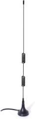 Bingfu VHF UHF Ham Radio Police Scanner Antenna Amateur Radio Mobile Radio Scanner Antenna Magnetic Base BNC Male Antenna Compatible with Uniden Bearcat Whistler Radio Shack Police Scanner Ham Radio