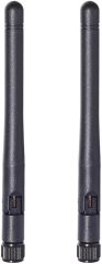 Bingfu Dual Band WiFi 2.4GHz 5GHz 5.8GHz 3dBi MIMO RP-SMA Male Antenna (2-Pack) for WiFi Router Wireless Network Card USB Adapter Security IP Camera Video Surveillance Monitor