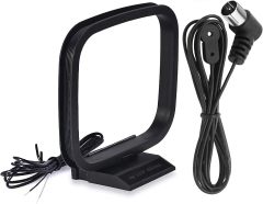 Bingfu 75 Ohm FM Antenna FM Antenna and AM Loop Antenna for Pioneer Onkyo Yamaha Marantz Indoor HD Radio FM Radio Bluetooth Home Stereo Receiver AV Audio Video Home Theater Receiver Power