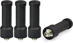 Bingfu UHF 400-470MHz Two Way Radio Antenna Replacement Walkie Talkie SMA Female Short Antenna 4-Pack Compatiable with BaoFeng BF-888S Arcshell AR-5 AR-6 AR-7 Retevis H-777 H-777S  FRS Radio