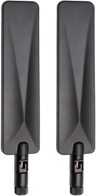 Bingfu 4G LTE Cellular Trail Game Camera Antenna 9dBi RP-SMA Male (2-Pack) Compatible with Spypoint Stealth Cam Tactacam Cuddeback Camera Wireless Router Security Camera