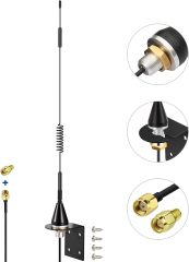 Bingfu 4G LTE RP SMA Cellular Antenna 7dBi Outdoor Antenna (2 Pack) Compatible with Spypoint Link Micro Covert Spartan Stealth Cam Tactacam Muddy Trail Game Camera Security Camera Wireless Router