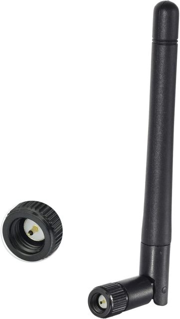 Bingfu Dual Band WiFi Antenna 2.4GHz 5/5.8GHz 3dBi SMA Male Antenna(4-Pack) for Wireless Vedio Security IP Camera Recorder Surveillance Recorder Truck Trailer Rear View Backup Camera Reversing Monitor